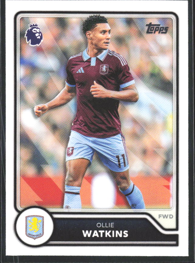 2026-27 Topps Premier League #48 Ollie Watkins – framsida