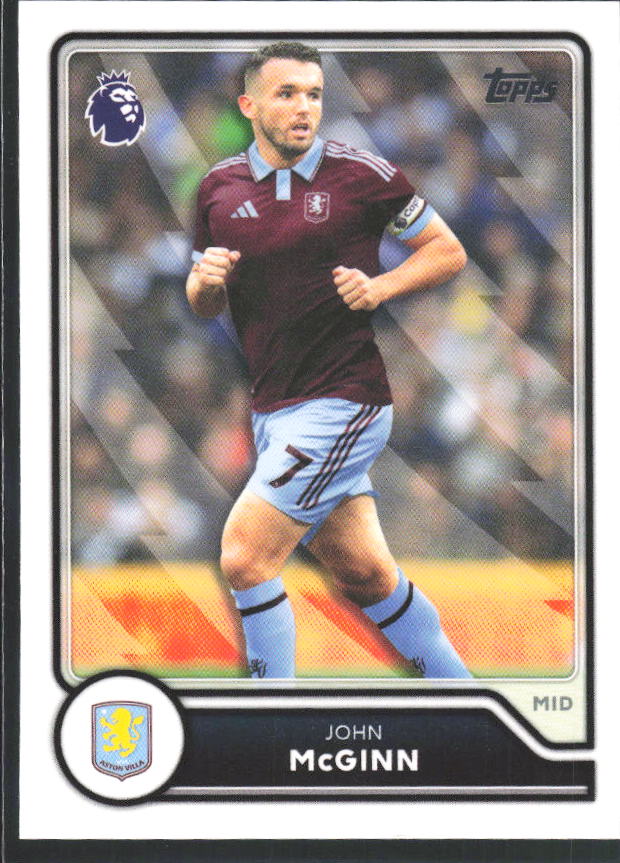 2026-27 Topps Premier League #43 John McGinn – framsida