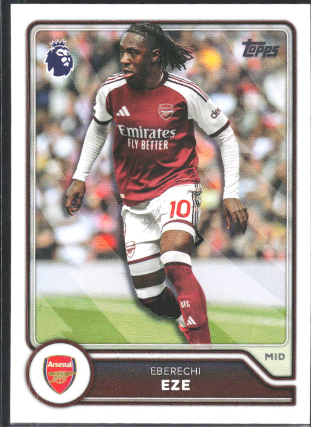 2026-27 Topps Premier League #30 Eberechi Eze – framsida