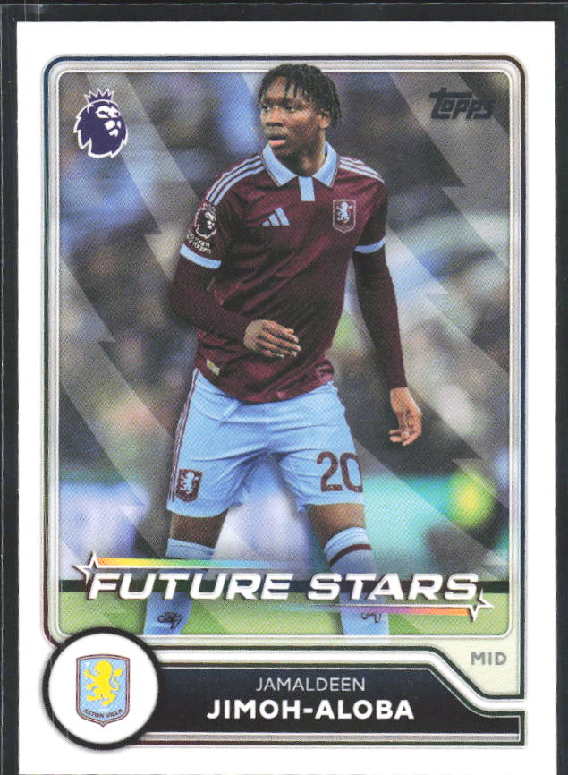 2026-27 Topps Premier League Future Stars #2 Jamaldeen Jimoh-Aloba – framsida