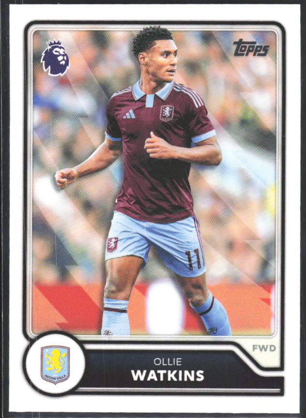 2026-27 Topps Premier League #48 Ollie Watkins – framsida