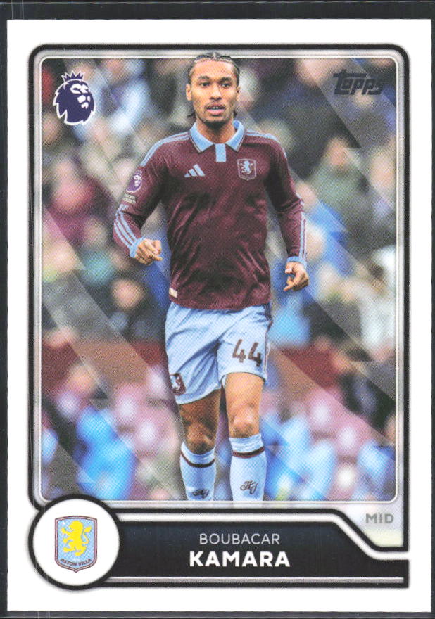 2026-27 Topps Premier League #40 Boubacar Kamara – framsida