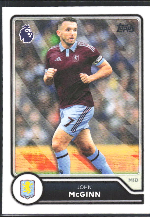 2026-27 Topps Premier League #43 John McGinn – framsida