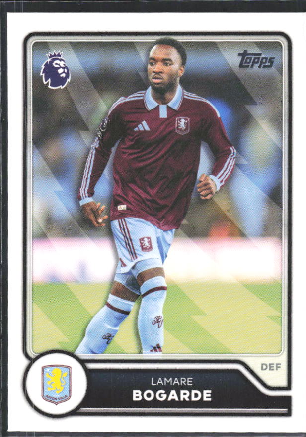 2026-27 Topps Premier League #38 Lamare Bogarde – framsida
