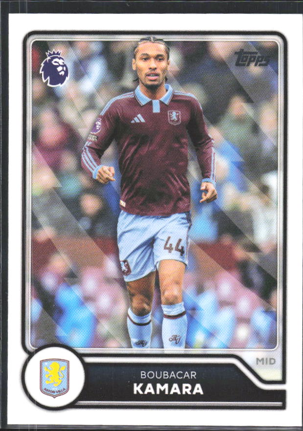 2026-27 Topps Premier League #40 Boubacar Kamara – framsida