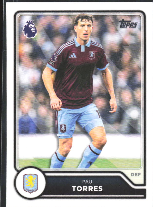 2026-27 Topps Premier League #35 Pau Torres – framsida
