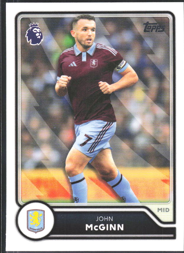 2026-27 Topps Premier League #43 John McGinn – framsida