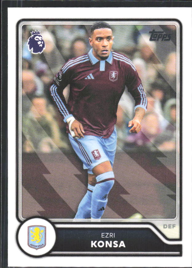 2026-27 Topps Premier League #36 Ezri Konsa – framsida