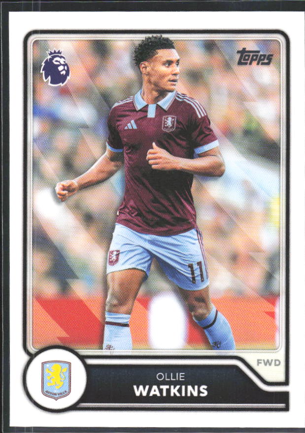 2026-27 Topps Premier League #48 Ollie Watkins – framsida