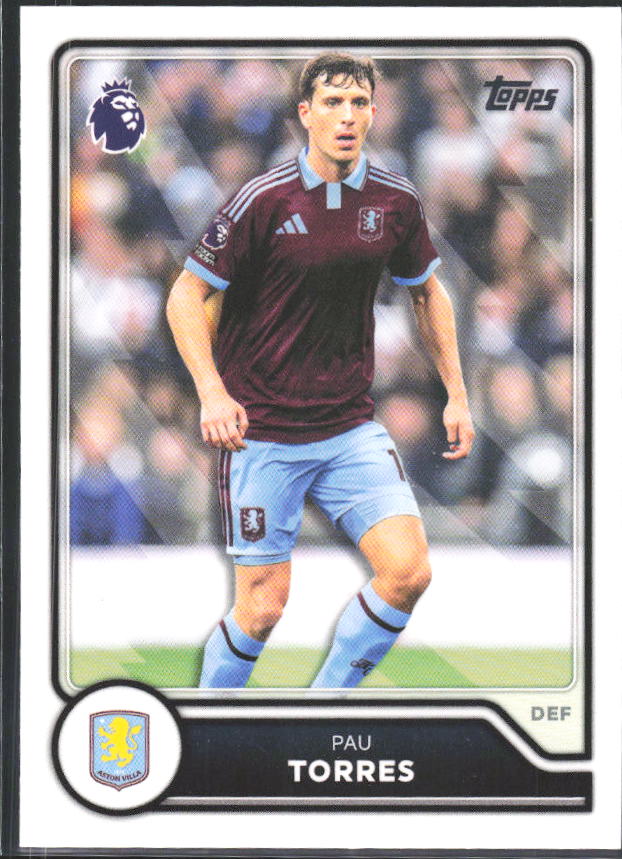2026-27 Topps Premier League #35 Pau Torres – framsida