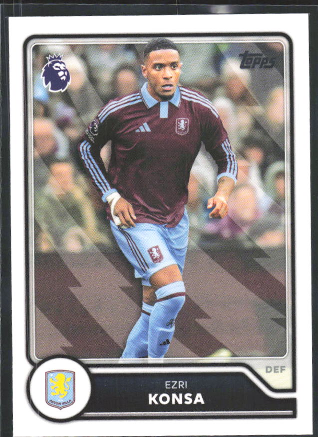 2026-27 Topps Premier League #36 Ezri Konsa – framsida