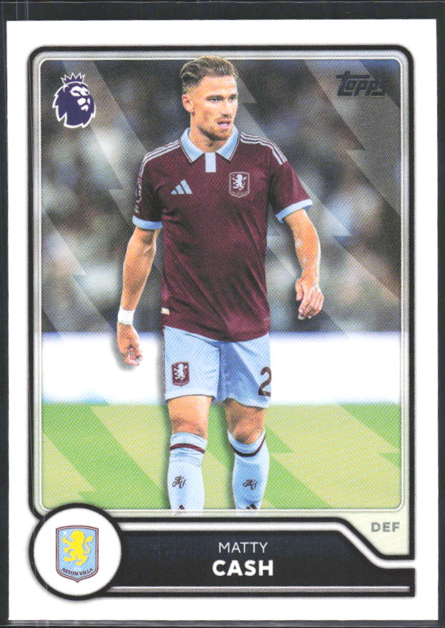 2026-27 Topps Premier League #37 Matty Cash – framsida