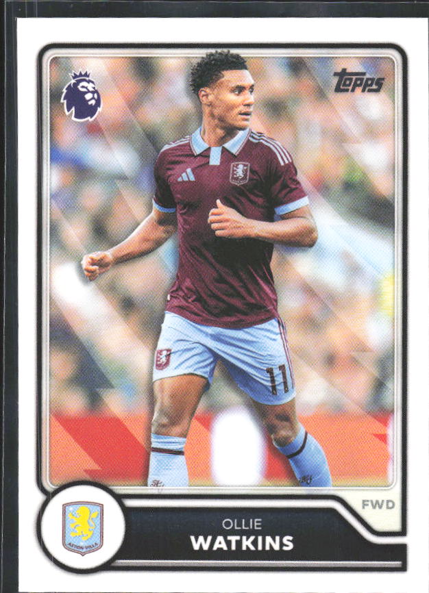 2026-27 Topps Premier League #48 Ollie Watkins – framsida