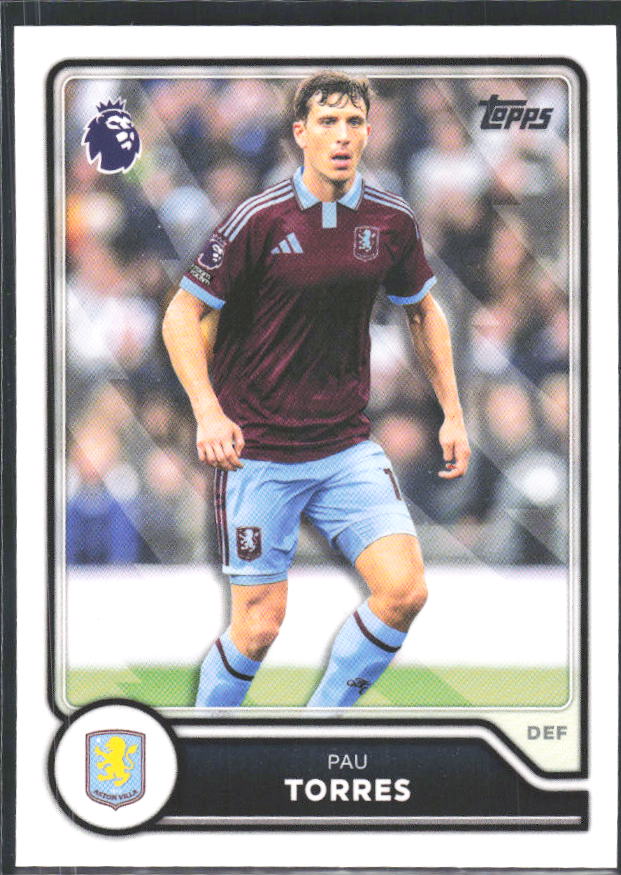 2026-27 Topps Premier League #35 Pau Torres – framsida