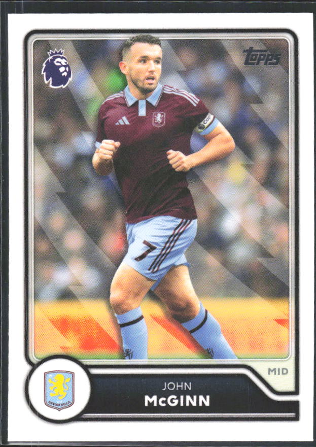 2026-27 Topps Premier League #43 John McGinn – framsida