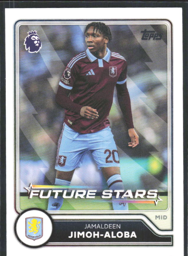 2026-27 Topps Premier League Future Stars #2 Jamaldeen Jimoh-Aloba – framsida