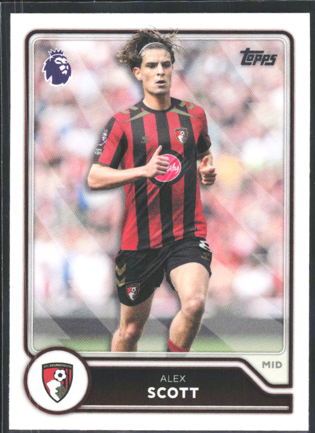 2026-27 Topps Premier League #54 Alex Scott – framsida