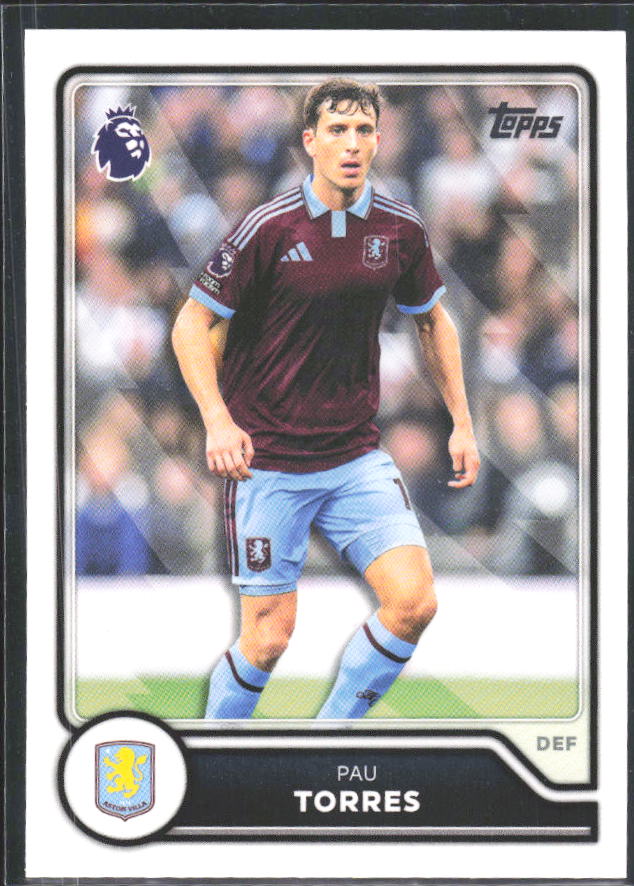 2026-27 Topps Premier League #35 Pau Torres – framsida