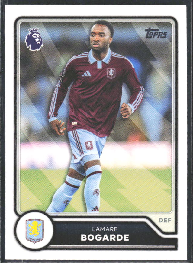 2026-27 Topps Premier League #38 Lamare Bogarde – framsida