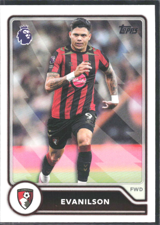 2026-27 Topps Premier League #62 Evanilson – framsida