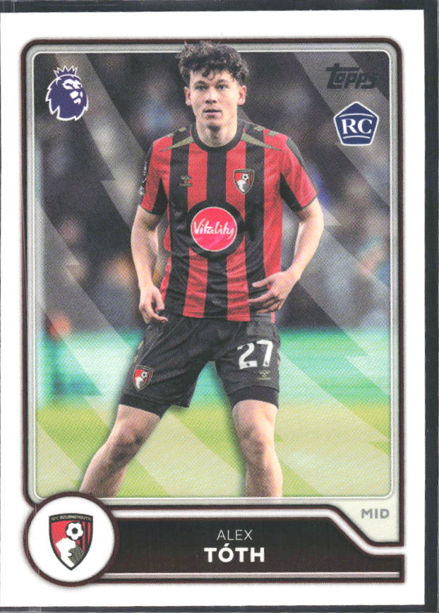2026-27 Topps Premier League #56 Alex Tóth – framsida