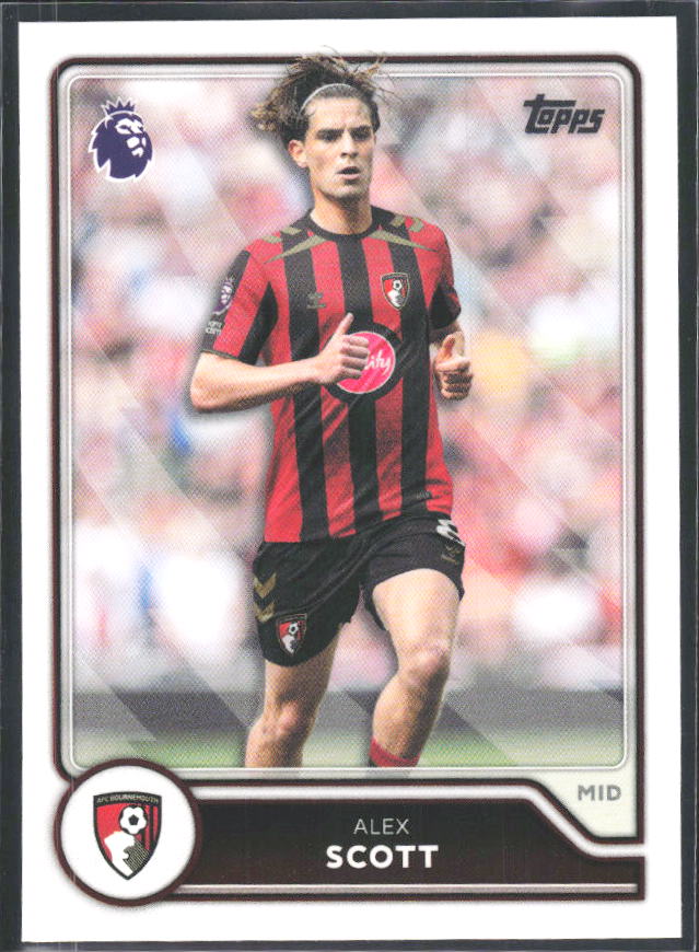 2026-27 Topps Premier League #54 Alex Scott – framsida