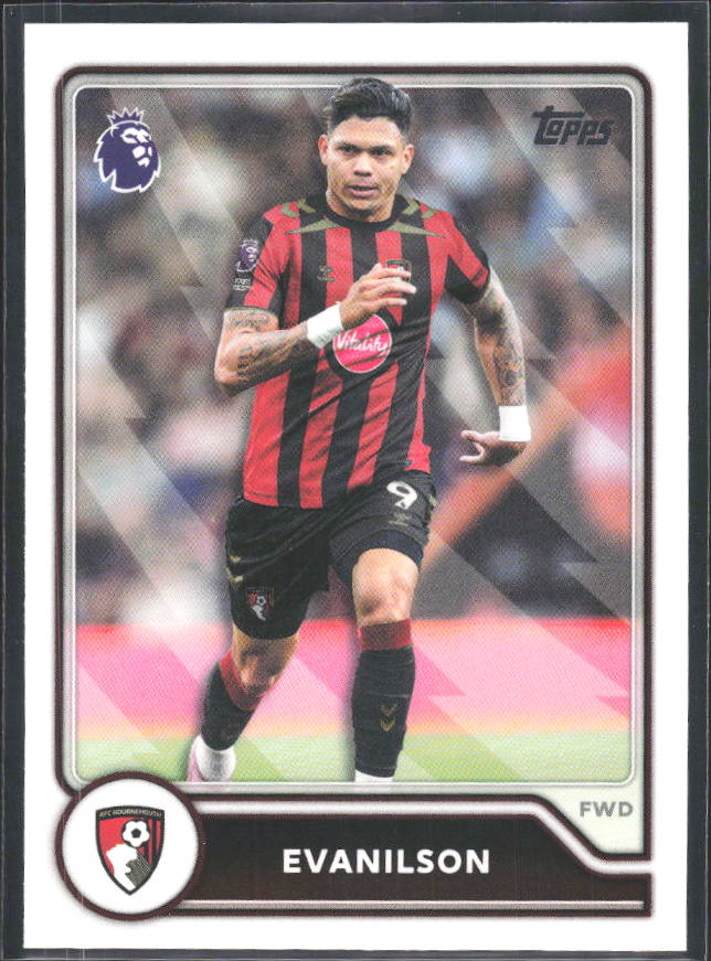 2026-27 Topps Premier League #62 Evanilson – framsida