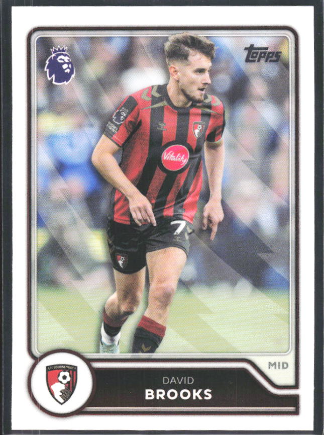 2026-27 Topps Premier League #55 David Brooks – framsida
