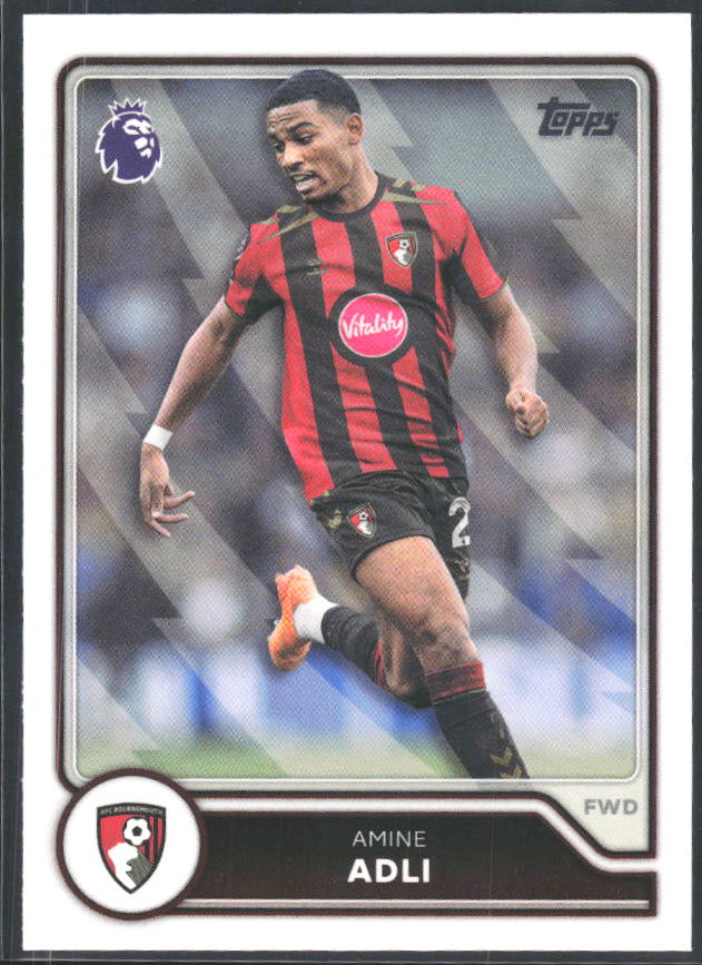 2026-27 Topps Premier League #58 Amine Adli – framsida