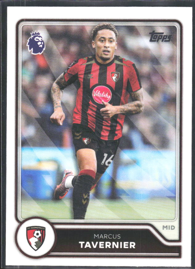 2026-27 Topps Premier League #53 Marcus Tavernier – framsida