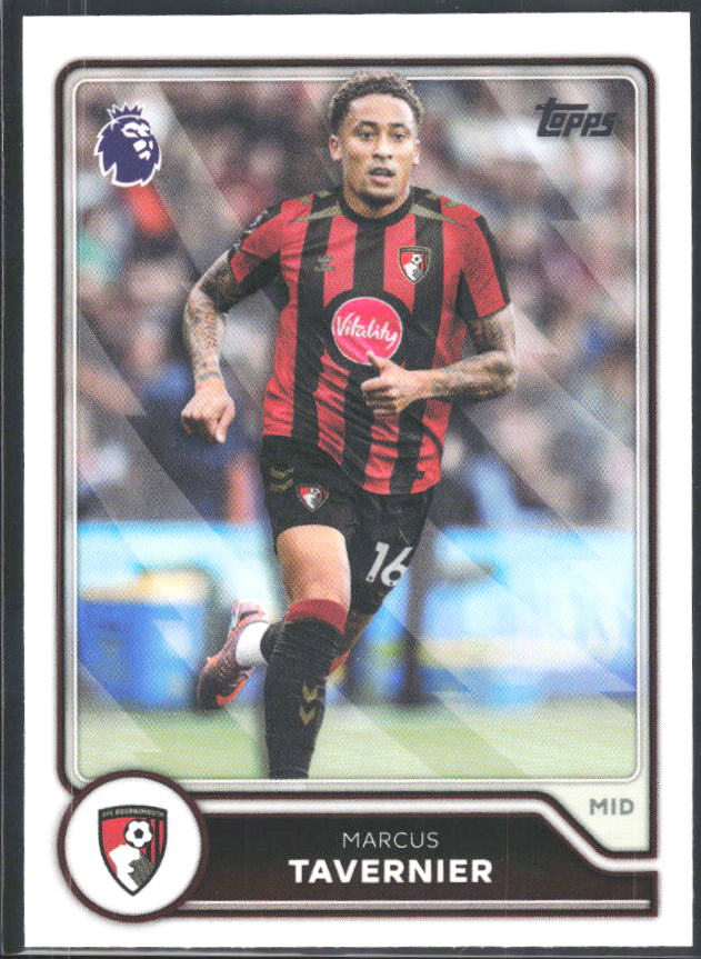 2026-27 Topps Premier League #53 Marcus Tavernier – framsida