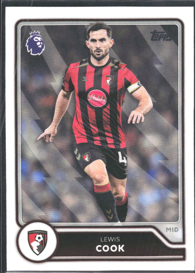 2026-27 Topps Premier League #57 Lewis Cook – framsida