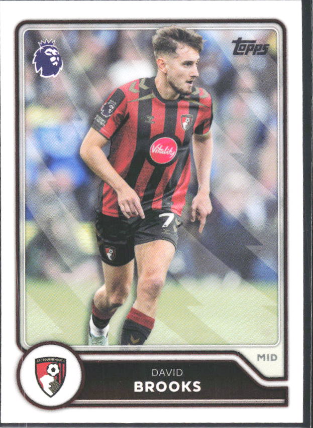 2026-27 Topps Premier League #55 David Brooks – framsida