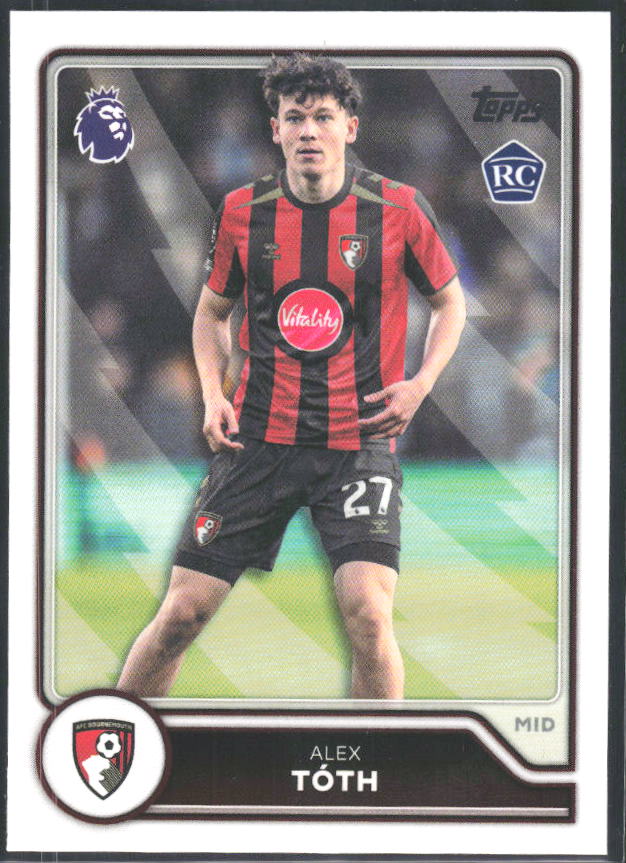 2026-27 Topps Premier League #56 Alex Tóth – framsida