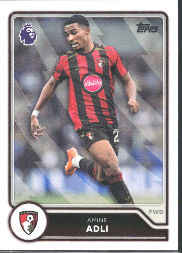 2026-27 Topps Premier League #58 Amine Adli – framsida