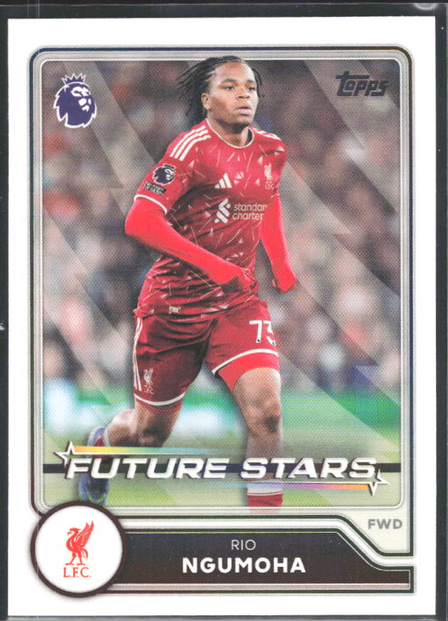 2026-27 Topps Premier League Future Stars #15 Rio Ngumoha – framsida