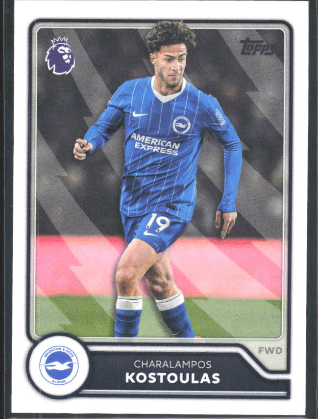 2026-27 Topps Premier League #87 Charalampos Kostoulas – framsida