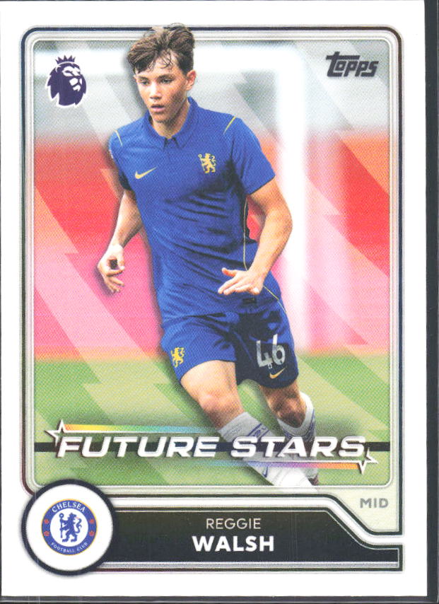 2026-27 Topps Premier League Future Stars #7 Reggie Walsh – framsida