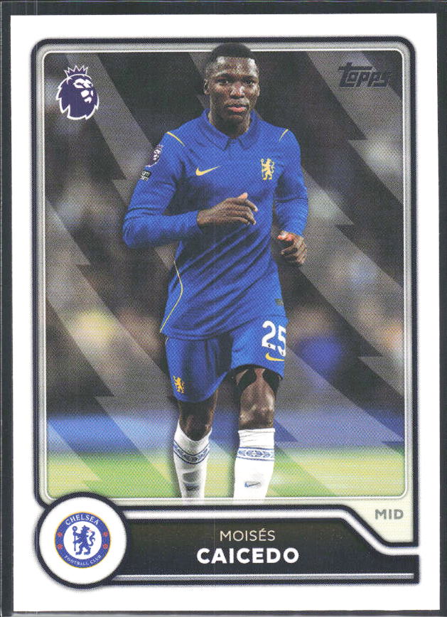 2026-27 Topps Premier League #95 Moisés Caicedo – framsida