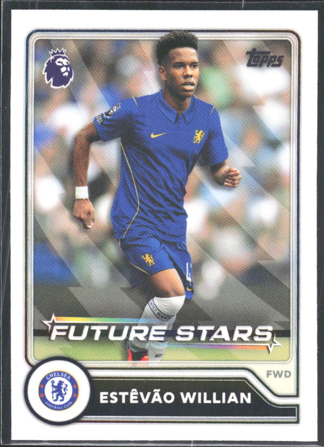 2026-27 Topps Premier League Future Stars #8 Estêvão Willian – framsida