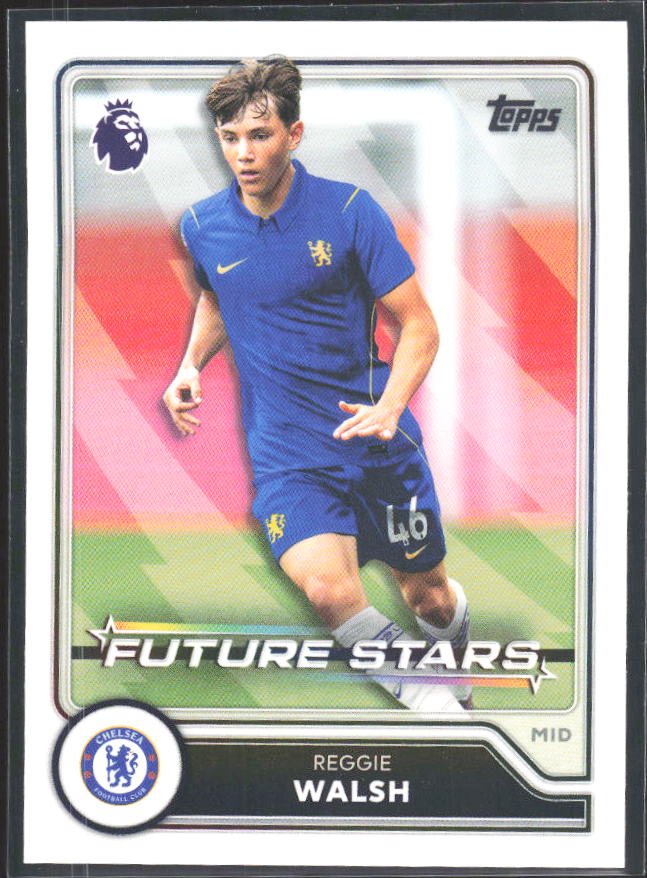 2026-27 Topps Premier League Future Stars #7 Reggie Walsh – framsida