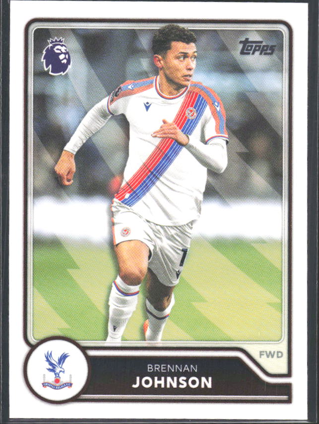2026-27 Topps Premier League #114 Brennan Johnson – framsida
