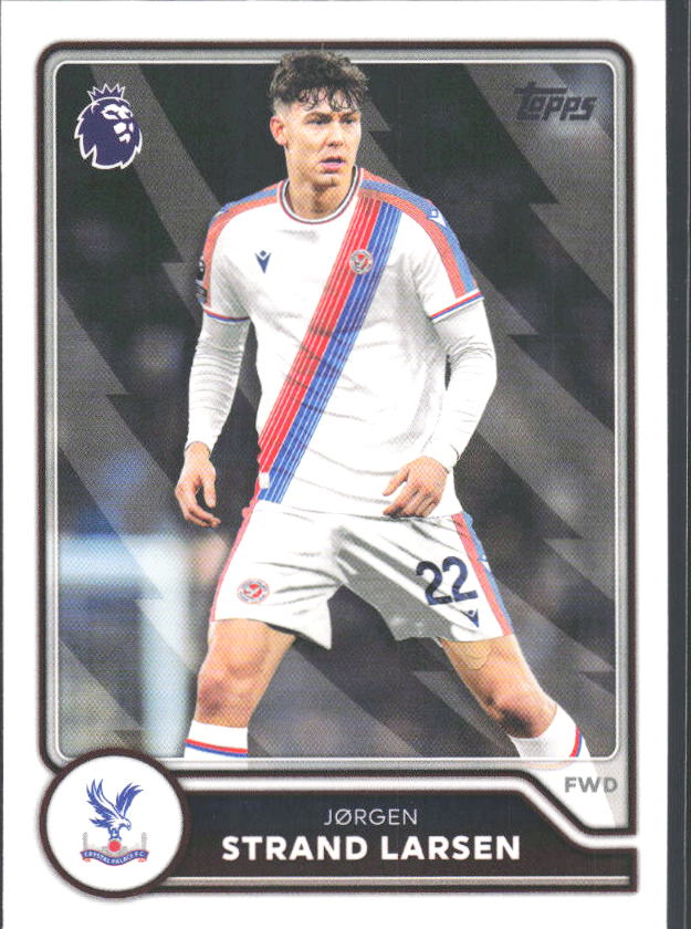 2026-27 Topps Premier League #117 Jørgen Strand Larsen – framsida