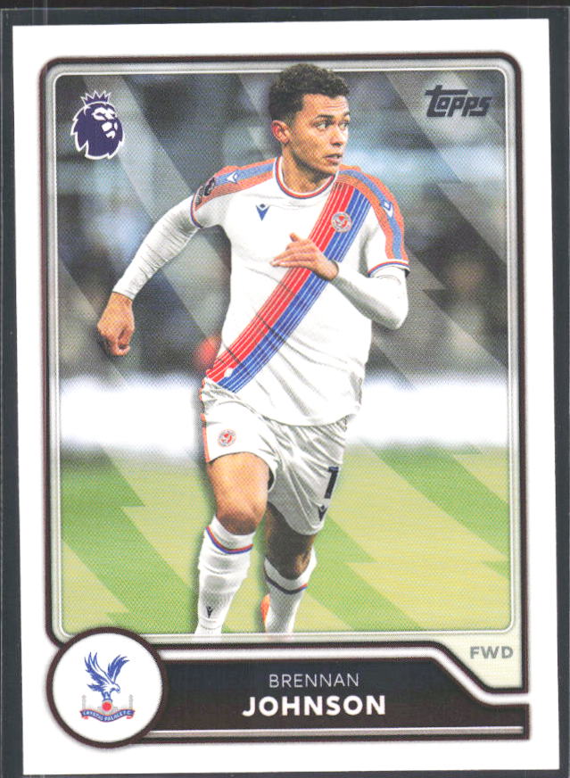 2026-27 Topps Premier League #114 Brennan Johnson – framsida