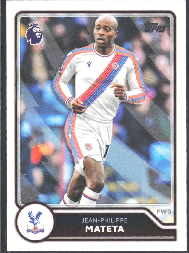 2026-27 Topps Premier League #118 Jean-Philippe Mateta – framsida