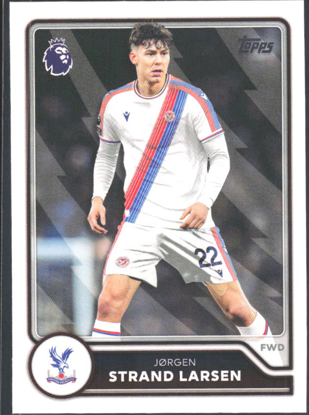 2026-27 Topps Premier League #117 Jørgen Strand Larsen – framsida