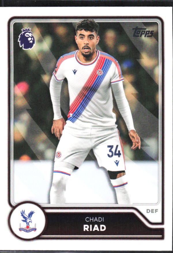 2026-27 Topps Premier League #107 Chadi Riad – framsida