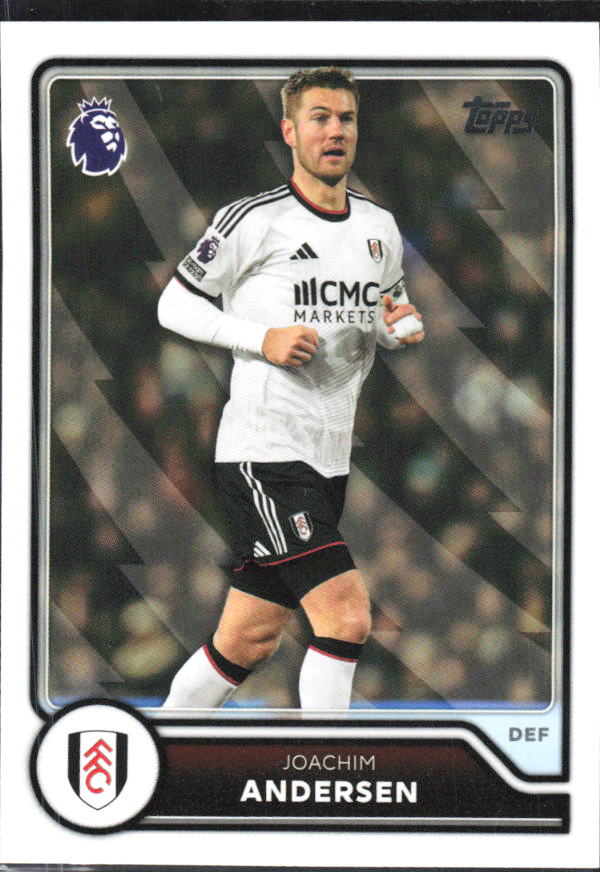 2026-27 Topps Premier League #134 Joachim Andersen – framsida