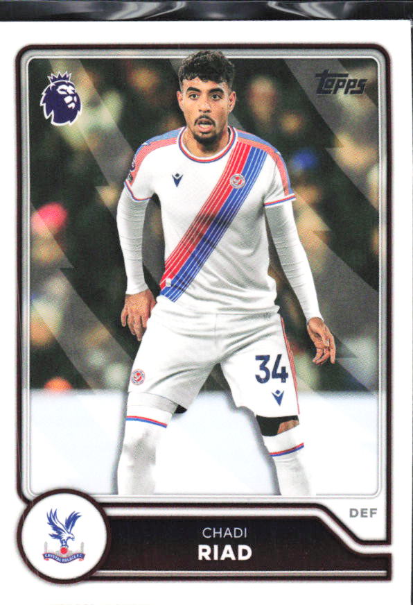 2026-27 Topps Premier League #107 Chadi Riad – framsida