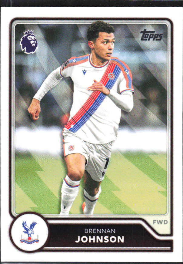 2026-27 Topps Premier League #114 Brennan Johnson – framsida